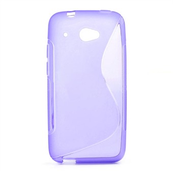 S-Line silikonikuori - HTC 601 Zara (violetti)
