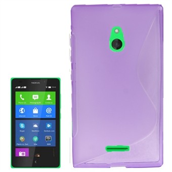 S-Line silikonikuori - Nokia XL (violetti)