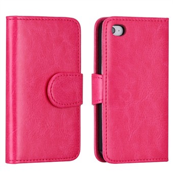 IPhone 5 / iPhone 5S / iPhone SE 2013 Cardholder Case (vaaleanpunainen)