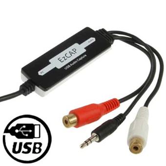 USB Audio Capture - Wave / MP3-muoto