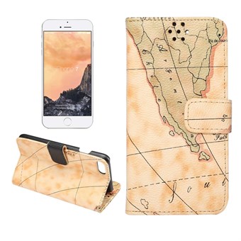 Karttakotelo iPhone 7:lle / iPhone 8:lle / iPhone SE 2020/2022 - keltainen