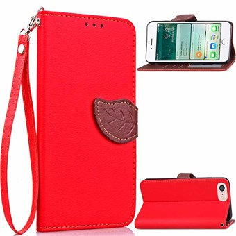 Lucky Leaf Case iPhone 7:lle / iPhone 8:lle / iPhone SE 2020/2022 - punainen