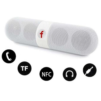 Fivestar F808 Bluetooth-kaiutin - valkoinen