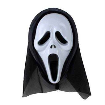 Scream Mask - Halloweeniin, Mardi Grasiin ja teemajuhliin