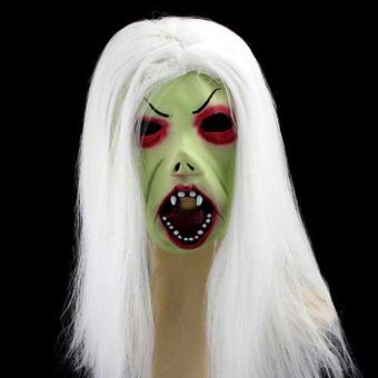 Vampire Girl Mask - Vihreä