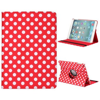 Polka Dot -kotelo iPad Air 1: lle - punainen