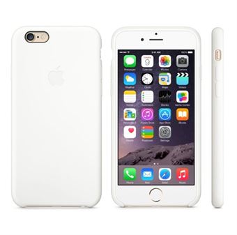 IPhone 6 Plus / 6S Plus -nahkakuori - valkoinen