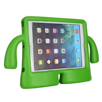 Iskunkestävä 3D iMuzzy -kotelo iPad Air 1 / iPad Air 2 / iPad Pro 9.7 / iPad 9.7 - vihreä