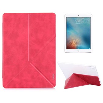 Pipilu X-Level iPad Pro 9.7 -nahkakotelo M-lepotila punainen