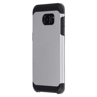 Kova kotelo silikoni/muovi Samsung Galaxy S7 Edge kromi