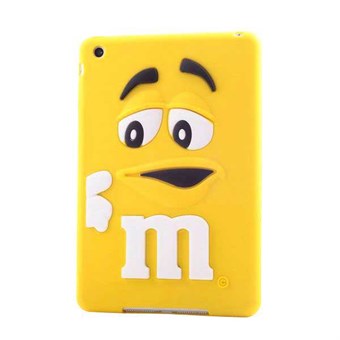 M&M 3D -kumi iPad Mini 1/2/3 - keltainen