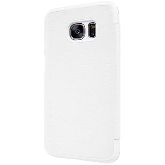 NILLKIN fullbody nahkakotelo Galaxy S7 (valkoinen)