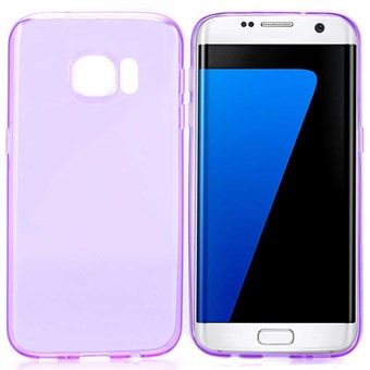 Pehmeä silikonikuori Galaxy S7 (violetti)
