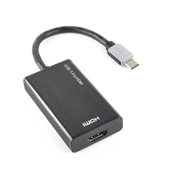 Muunna laite USB-tyypin C HDMI-mustiksi