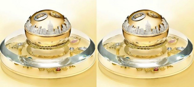 DKNY kultainen herkullinen miljoonan dollarin tuoksupullo
