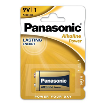 Panasonic Alkaline Power E / 9V akku