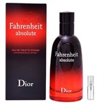 Dior Fahrenheit Absolute - Eau de Toilette - Tuoksunäyte - 2 ml