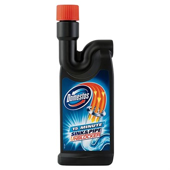 Domestos Wash And Pipe Drain Cleaner - 500 ml