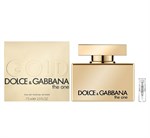 Dolce & Gabbana The One Gold - Eau de Parfum Intense - Tuoksunäyte - 2 ml