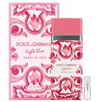 Dolce & Gabbana Light Blue Capri In Love Travel Retail Exclusive - Eau de Parfum - Tuoksunäyte - 2 ml