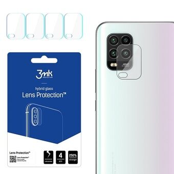 3MK Lens Protect Xiaomi Mi 10 Lite 5G kameran linssisuoja 4 kpl.