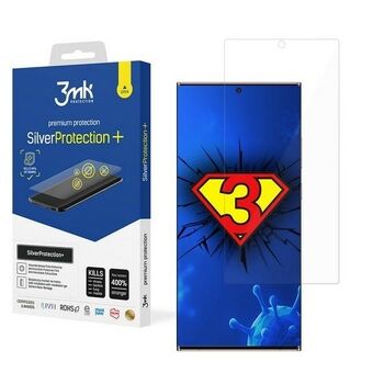 3MK Silver Protect + Sam N986 Note 20 Ultra, märkäasennettu antimikrobinen kalvo