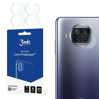 3MK Lens Protect Xiaomi Mi 10T Lite 5G kameran linssisuoja 4 kpl.