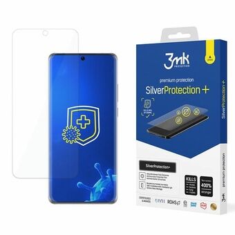 3MK Silver Protect+ Huawei P50 Pro 5G suojaava kalvo märkäasennuksella, jossa on sisäänrakennettu mikrobien torjunta