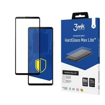 3MK HardGlass Max Lite Sony Xperia 10 III 5G musta