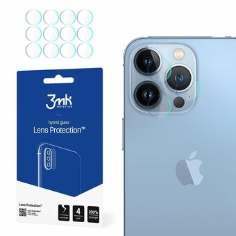 3MK Linssinsuoja iPhone 13 Prolle Kameran linssien suoja 4 kpl