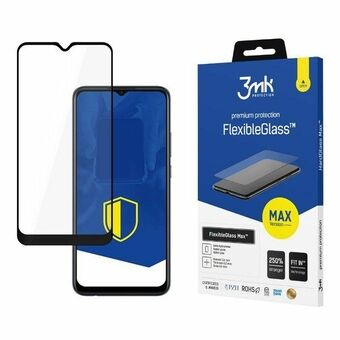 3MK FlexibleGlass Max Oppo A15 / A15S musta / musta