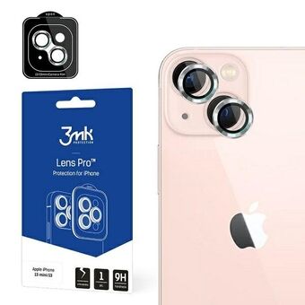 3MK Linssinsuoja Pro iPhone 13 / 13 Mini Objektiivin suojauskehys kiinnikkeellä 1 kpl.