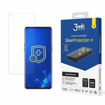3MK Silver Protect + Oppo Find X5 Pro märkäasennettu antimikrobinen kalvo