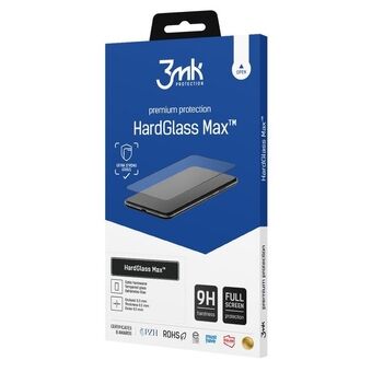 3MK HardGlass Max OnePlus Nord CE 2 5G musta / musta koko näytön lasi