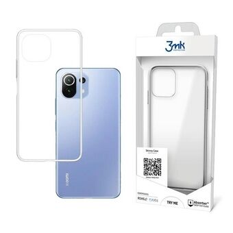 3MK All-Safe Skinny -kotelo Xiaomi Mi 11 Lite 4G/5G/ 11 Lite 5G NE:lle, läpinäkyvä