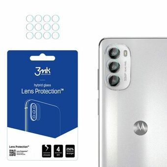 3MK Linssin suoja Motorola Moto G82 5G:lle. Linssiobjektiivin suoja 4 kpl.