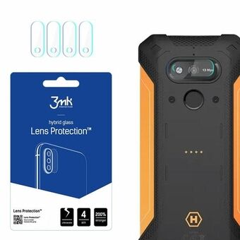 3MK Lens Protect MyPhone Hammer Explorer Plus Eco -linssisuojus kameraa varten, 4 kpl