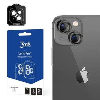 3MK Lens Protection Pro iPhone 14 6,1" grafiitti / grafiitti Kameran linssisuoja asennuskehyksellä 1 kpl.