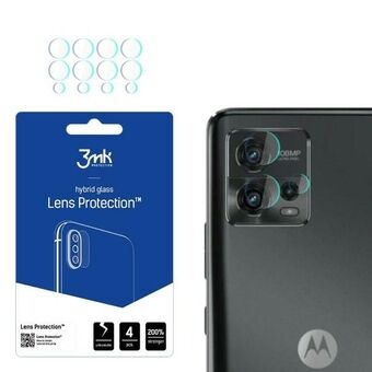 3MK Objektiivin suoja Motorola Moto G72:lle. Linssinsuoja, 4 kpl.