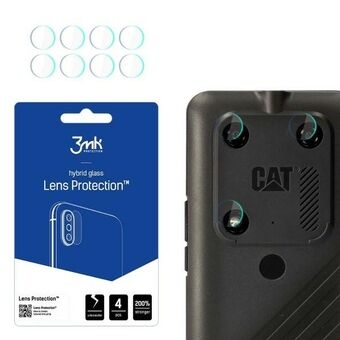 3MK Lens Protect Cat S53 Kameran linssisuoja 4 kpl