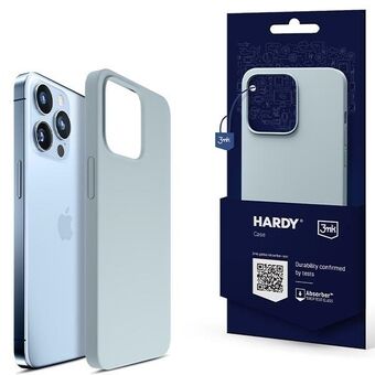 3MK Hardy-kotelo iPhone 13 Pro -puhelimelle, 6,1 tuumaa, sininen/sierra blue, MagSafe-yhteensopiva.