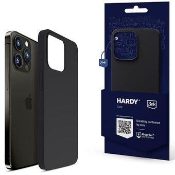 3MK Hardy Case iPhone 14 Pro Max 6,7" harmaa/grafiitti MagSafe