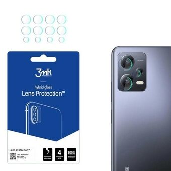 3MK Lens Protect Redmi Note 12 Pro/Pro+ - Suojalasi kameran linssille 4kpl