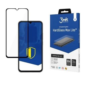 3MK HardGlass Max Lite Samsung A34 5G A346 musta / musta Fullscreen Glass Lite