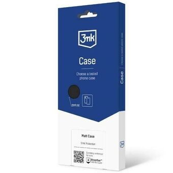 3MK Matt Case iPhone 15 6,1" musta/musta