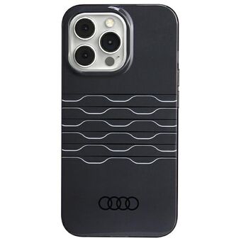 Audi IML MagSafe -kotelo iPhone 13 Pro / 13 6.1":lle, musta/kiiltävä kotelo AU-IMLMIP13P-A6/D3-BK