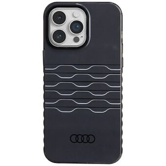 Audi IML MagSafe -kotelo iPhone 14 Pro Max 6.7": lle, musta kova kotelo AU-IMLMIP14PM-A6 / D3-BK
