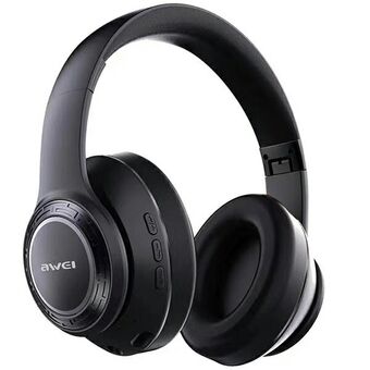 AWEI over-ear Bluetooth-kuulokkeet A300BL musta/musta