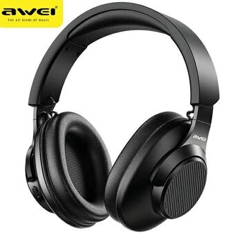 AWEI over-ear kuulokkeet A997 Pro ANC Bluetooth musta/musta