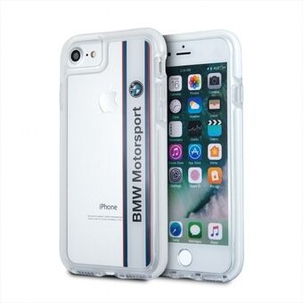Kovakotelo BMW BMHCP7SPVWH iPhone 7 läpinäkyvä valkoinen Iskunkestävä